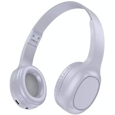 Наушники Hoco W46 (серо-голубой)