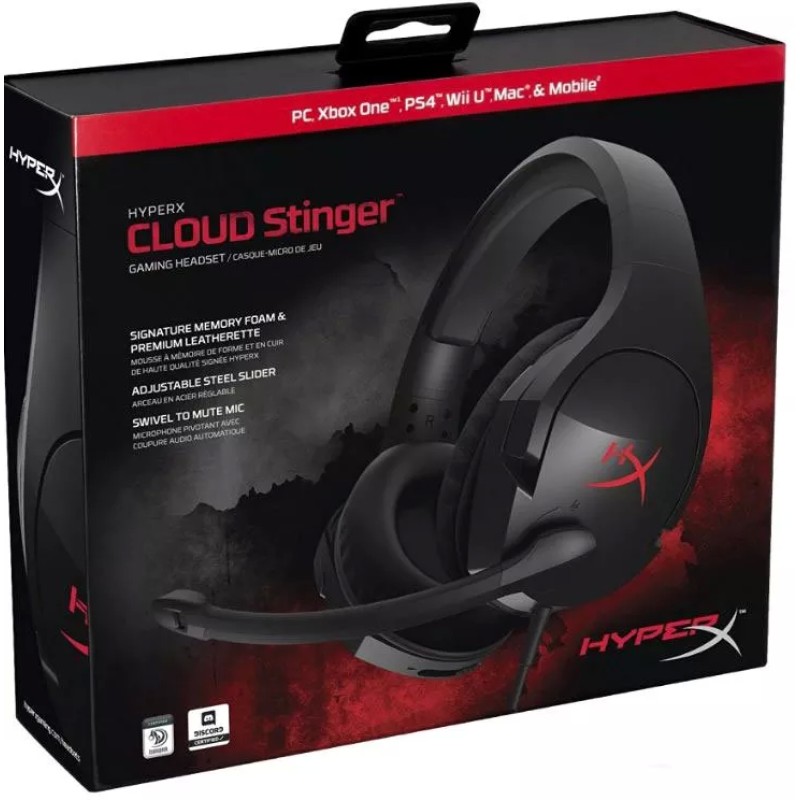 Наушники HyperX Cloud Stinger HX-HSCS-BK/EE