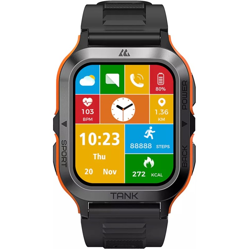 Умные часы Kospet Tank M2 (оранжевый)