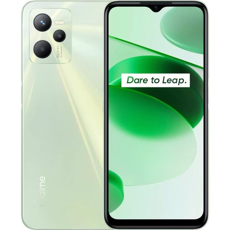 Смартфон Realme C35 RMX3511 4GB/64GB без NFC зеленый (международная версия)