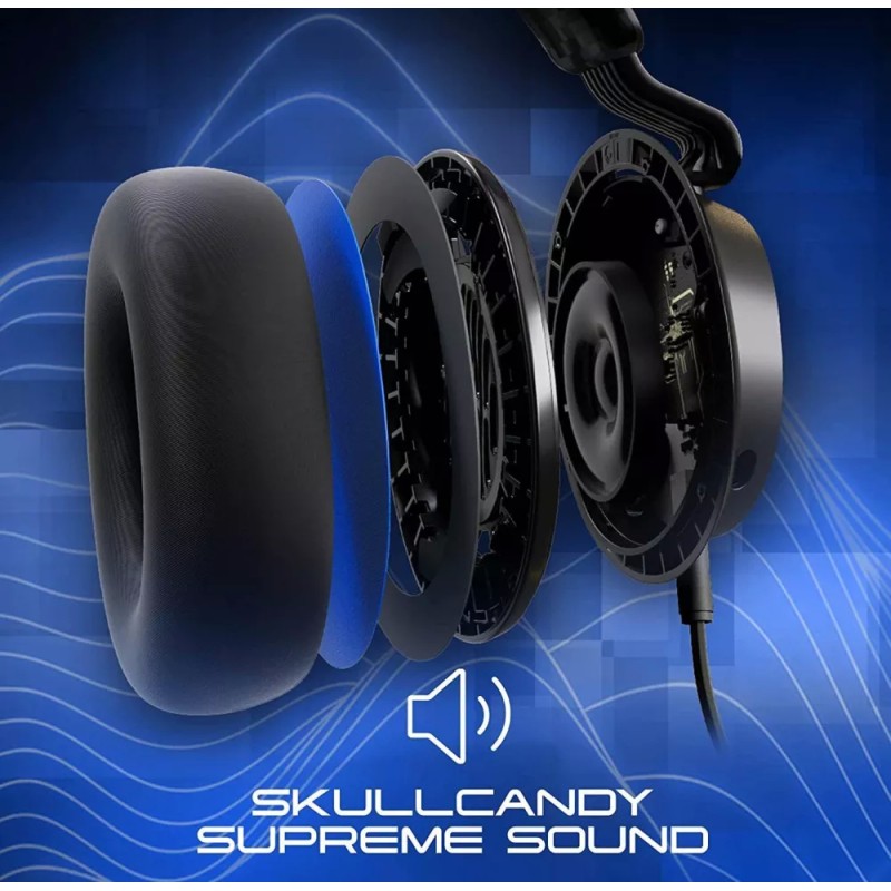 Наушники Skullcandy SLYR Blue Digi-Hype