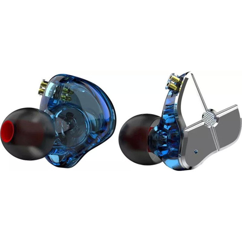 Наушники TRN ST1 (синий, без микрофона)