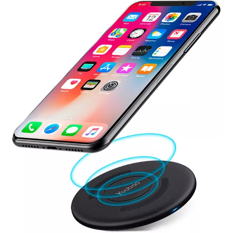 Беспроводное зарядное Yoobao Wireless Charging Pad D1 (черный)