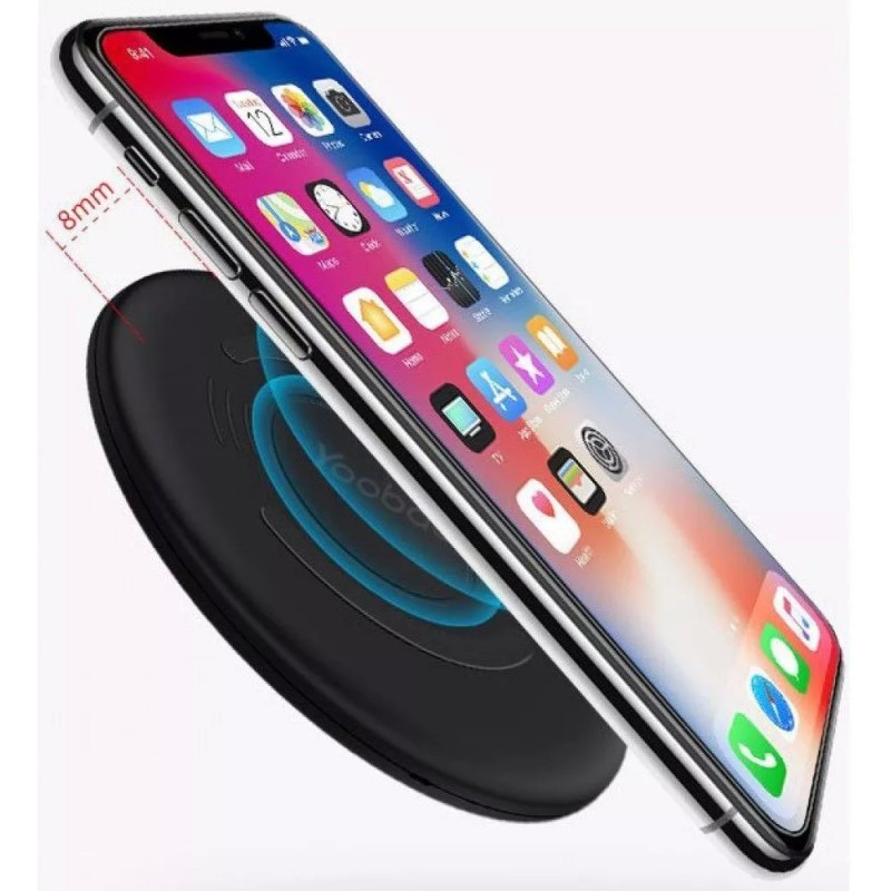Беспроводное зарядное Yoobao Wireless Charging Pad D1 (черный)