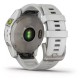 Умные часы Garmin Epix Sapphire Gen 2 (серебристый титан/белый)
