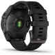 Умные часы Garmin Fenix 7 Sapphire Solar 47 мм (черный титан/черный)