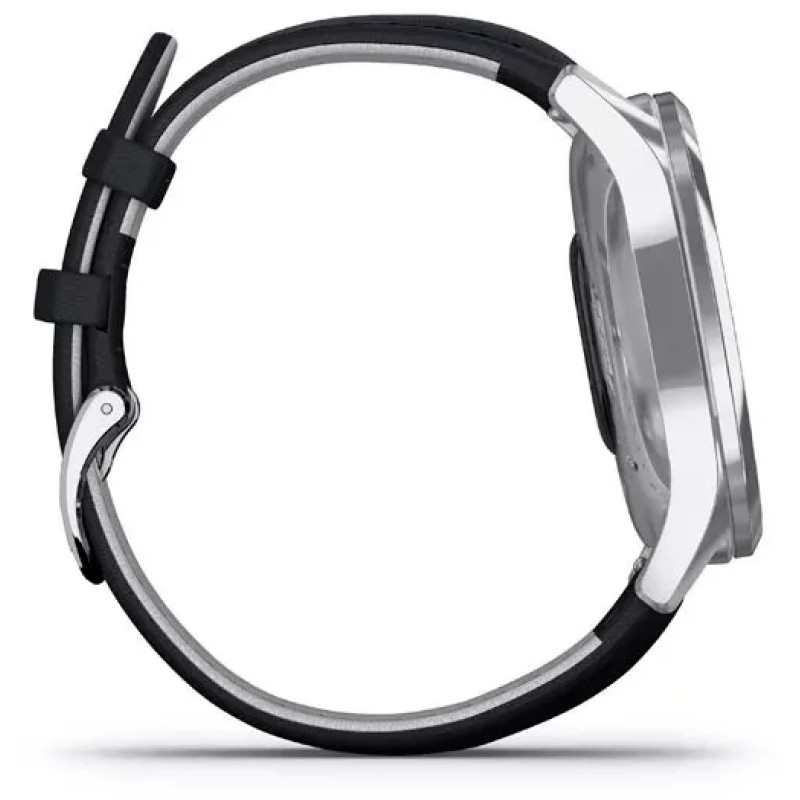 Гибридные умные часы Garmin Vivomove Luxe Silver/Navy