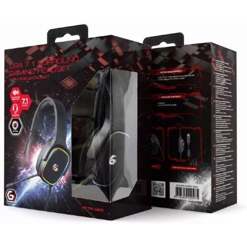 Наушники Gembird GHS-SANPO-S300