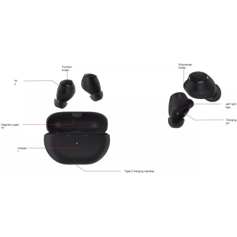 Наушники Haylou GT1 2022 (черный)