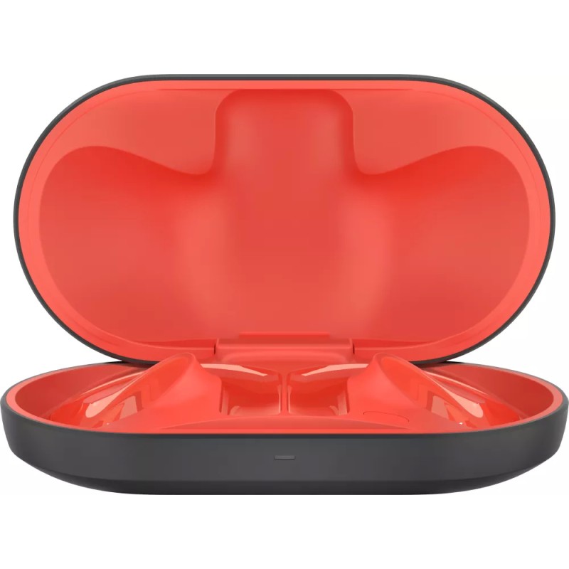 Наушники Haylou PurFree Buds (черный/оранжевый)