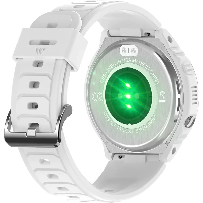 Умные часы Kospet Tank S1 (белый)