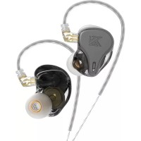 Наушники KZ Acoustics DQ6s без микрофона, серый)