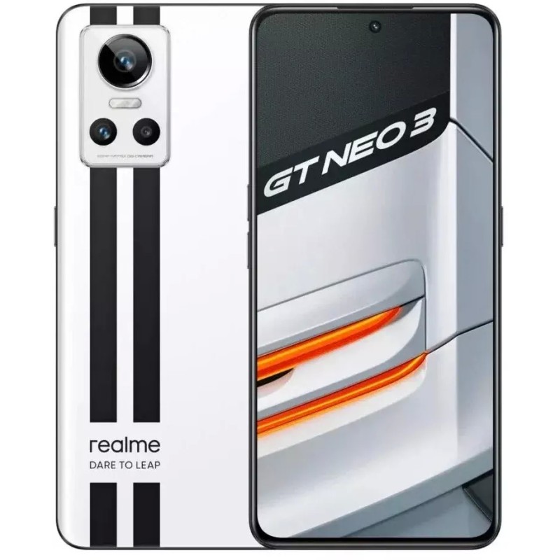 Смартфон Realme GT Neo 3 80W 8GB/256GB белый (индийская версия)
