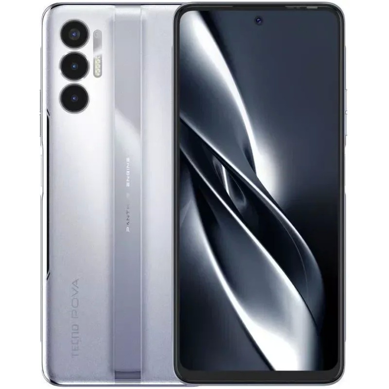 Смартфон Tecno Pova 3 6GB/128GB (серебристый)