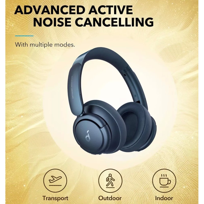 Наушники Anker SoundCore Life Q35 (темно-синий)