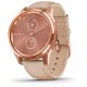 Гибридные умные часы Garmin Vivomove Luxe Rose Gold/Light Sand