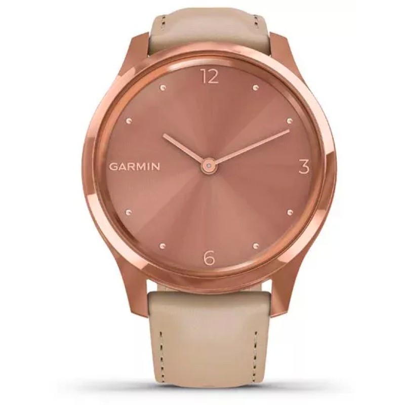 Гибридные умные часы Garmin Vivomove Luxe Rose Gold/Light Sand