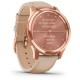 Гибридные умные часы Garmin Vivomove Luxe Rose Gold/Light Sand