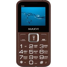 Мобильный телефон Maxvi B200 (коричневый)