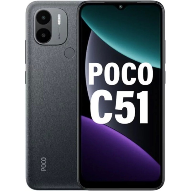 Смартфон POCO C51 2GB/64GB черный (международная версия)