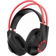 Наушники QUMO Party Rave (черный/красный)